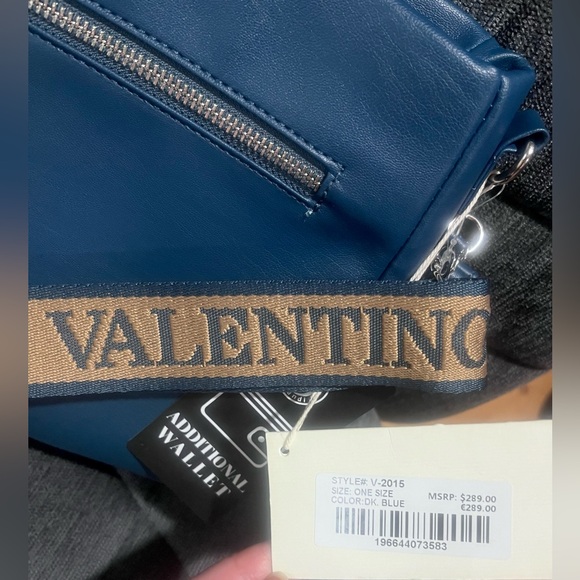 Orlandi Valentino Vegan Leather Bag. NWT - Picture 4 of 5